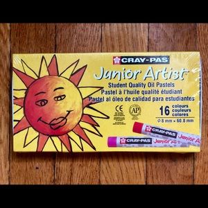 Cray-pas Junior artist 16 quality oil pastels New